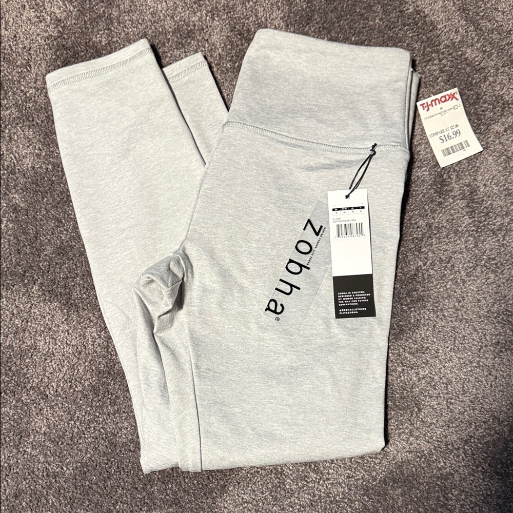Zobha Light Gray Leggings